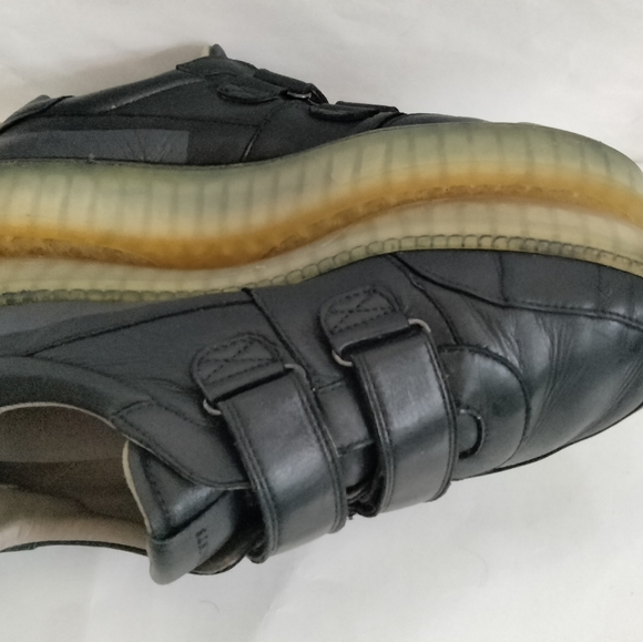 Allsaints Jonah Leather Double Strap Sneakers size 42 - Picture 11 of 15